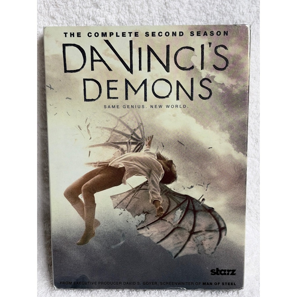 Da Vincis Demons The Complete Second Season DVD 3-Disc Set Starz Anchor Bay 2015